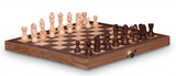 French Cut Wooden Chess Set - 40cm