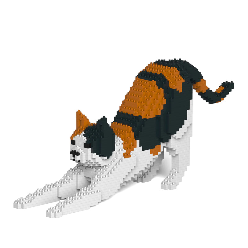 Jekca: Stretching Calico Cat