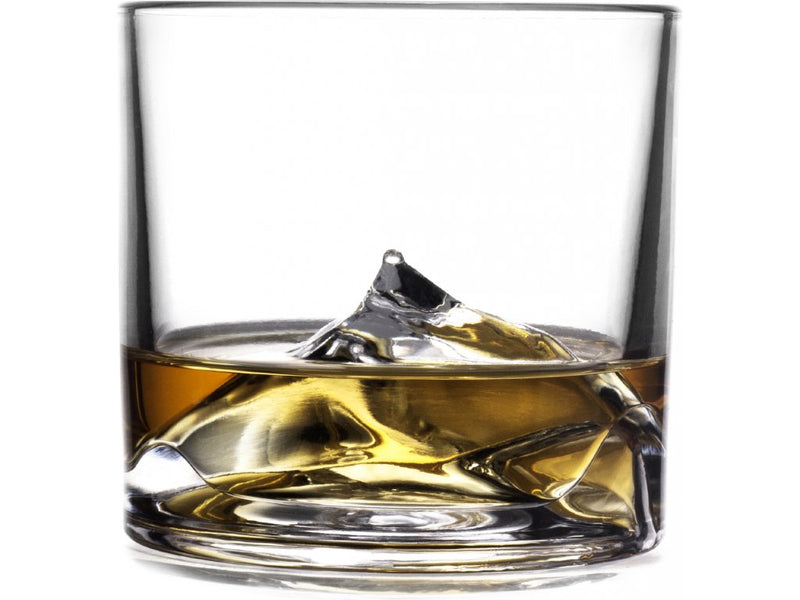 Liiton Everest Crystal Whiskey Glasses - Set Of 4
