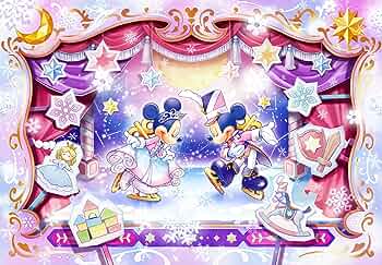 Tenyo 500pc Disney Mickey and Minnie's Ice Show