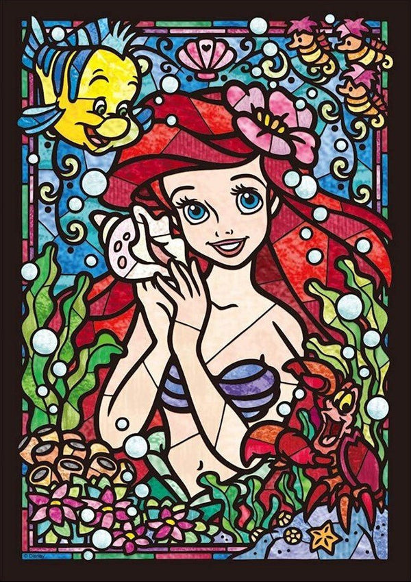 Tenyo 266pc The Little Mermaid Stained Glass