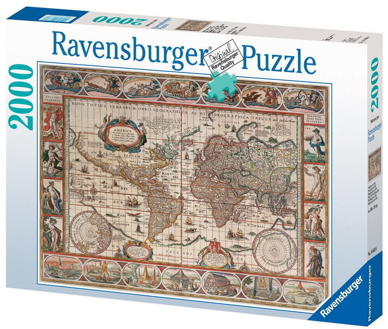 Ravensburger 2000pc Map of the World From 1650