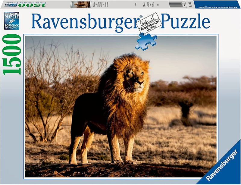 Ravensburger 1500pc Lion, King of the Animals