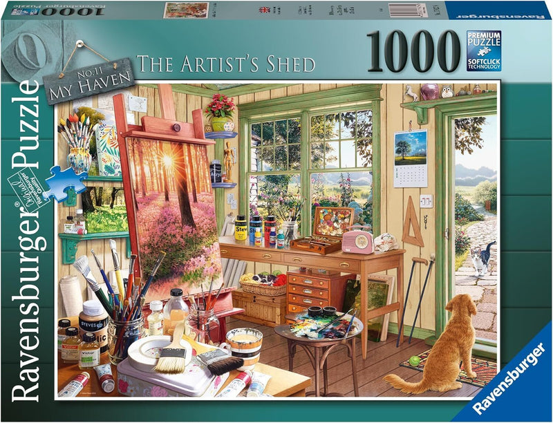 Ravensburger 1000pc The Artist’s Shed