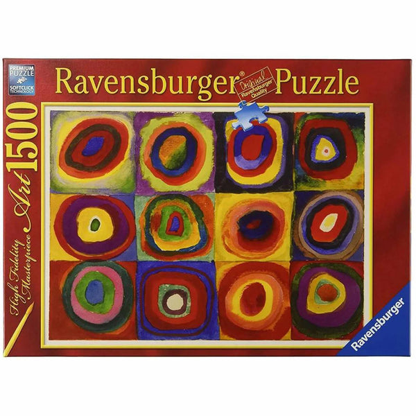 Ravensburger 1500pc Kandinsky Colour Study of Squares and Circles
