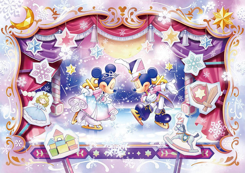 Tenyo 500pc Disney Mickey and Minnie's Ice Show