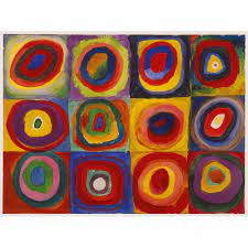 Ravensburger 1500pc Kandinsky Colour Study of Squares and Circles