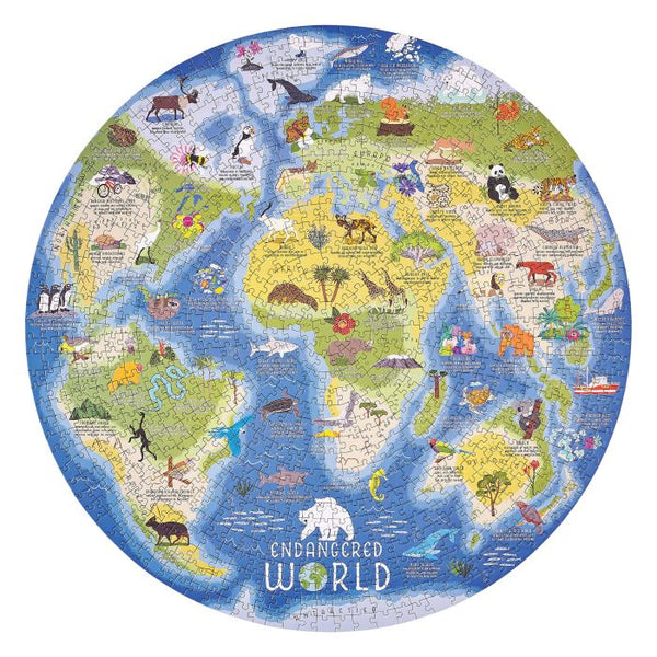Ridley's Endangered World 1000pc Puzzle