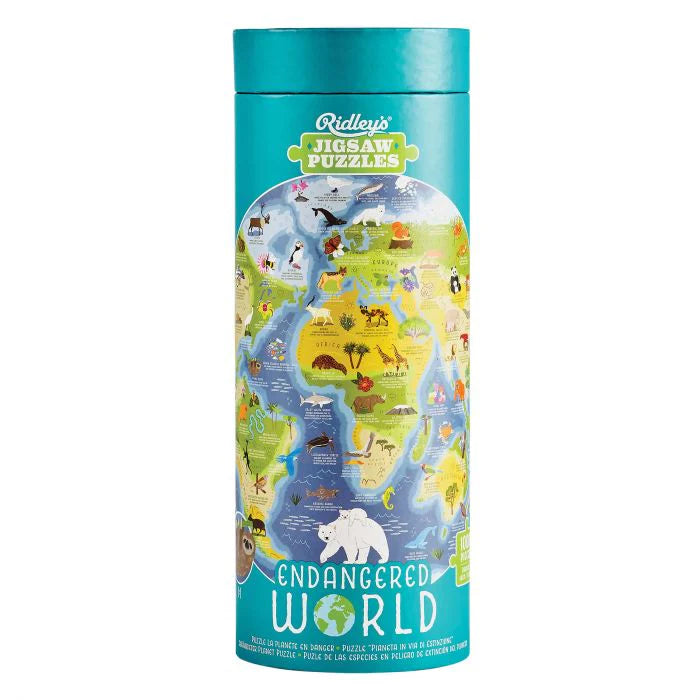 Ridley's Endangered World 1000pc Puzzle