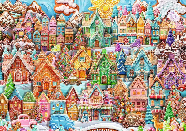Ravensburger 1000pc Christmas Cookie Village