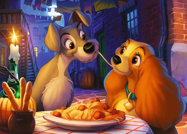 Ravensburger Disney 1000pc Lady and the Tramp