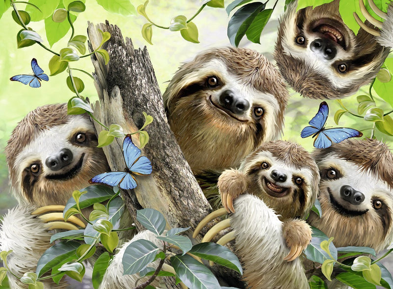 Ravensburger 500pc Sloth Selfie