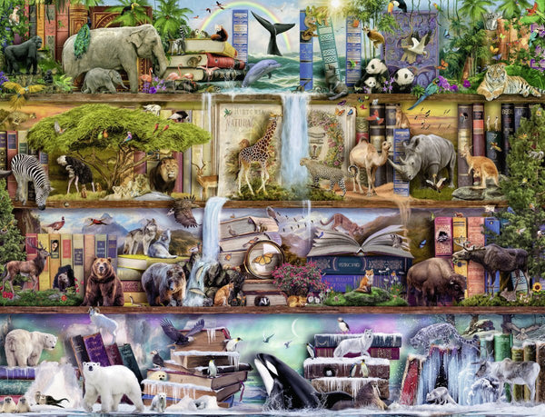 Ravensburger 2000pc Wild Kingdom Shelves