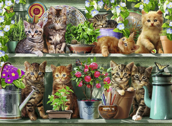 Ravensburger 500pc Cats on the Shelf