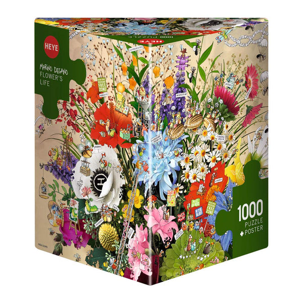 Heye 1000pc Degano, Flower's Life