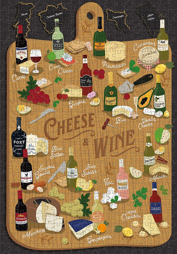 Ridley’s 500pc Cheese & Wine Jigsaw