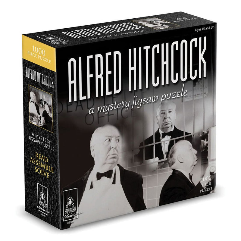 1000pc Mystery Puzzle - Alfred Hitchcock