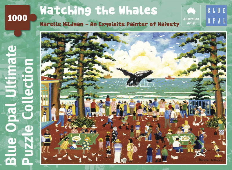 Blue Opal 1000pc Watching the Whales