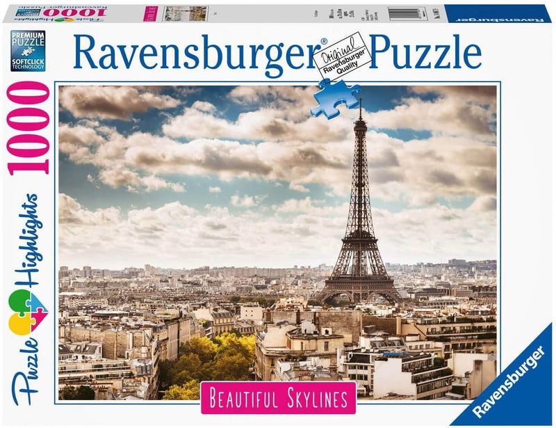 Ravensburger 1000pc Paris Beautiful Skyline