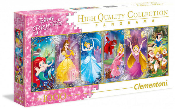 Clementoni 1000pc Panorama Disney Princesses