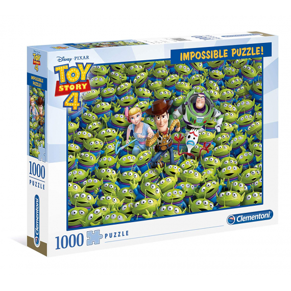 Clementoni 1000pc Impossible Toy Story 4