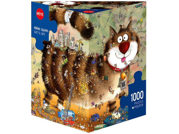 Heye 1000pc Degano Cat's Life