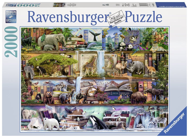 Ravensburger 2000pc Wild Kingdom Shelves