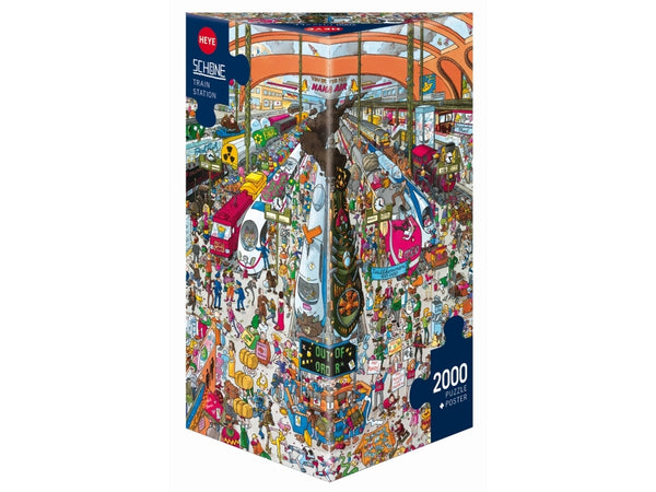 Heye 2000pc Schone, Train Station