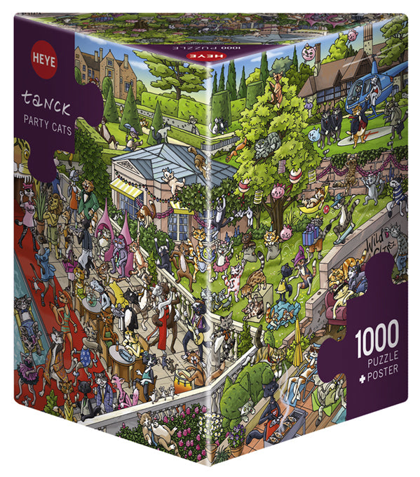 Heye 1000pc Tanck, Party Cats