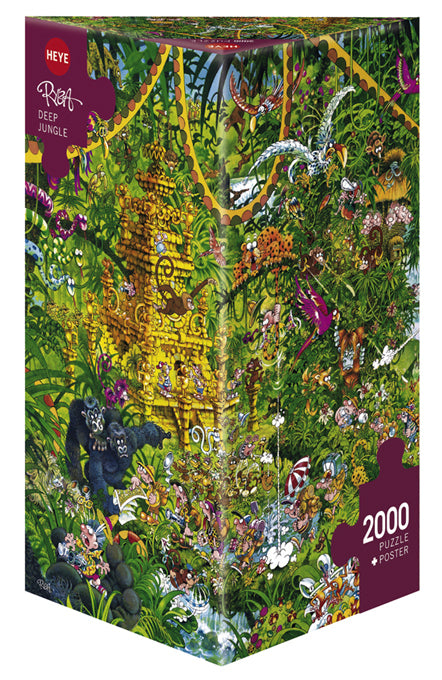 Heye 2000pc Ryba, Deep Jungle