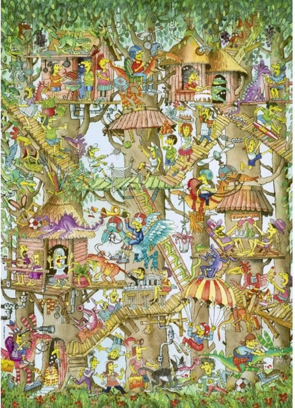 Heye 1000pc Paul, Tree Lodges