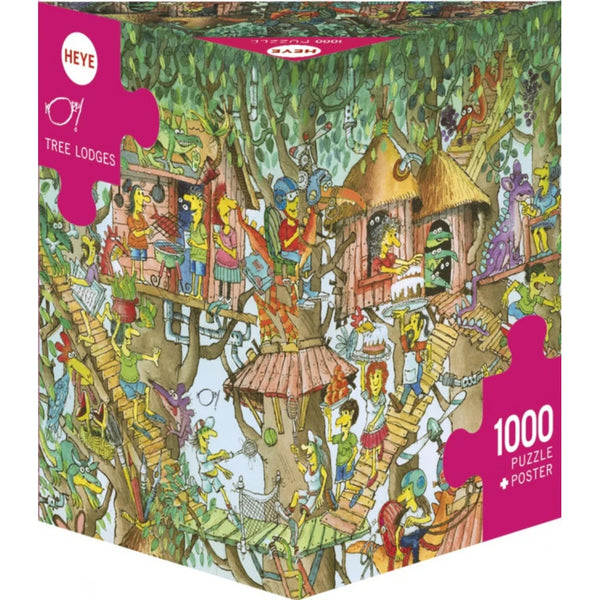 Heye 1000pc Paul, Tree Lodges