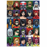 Aquarius 1000pc DC Comics Faces