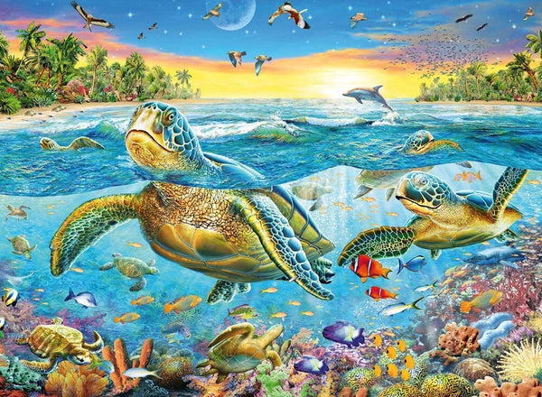 Ravensburger 100pc Swim With Sea Turtles