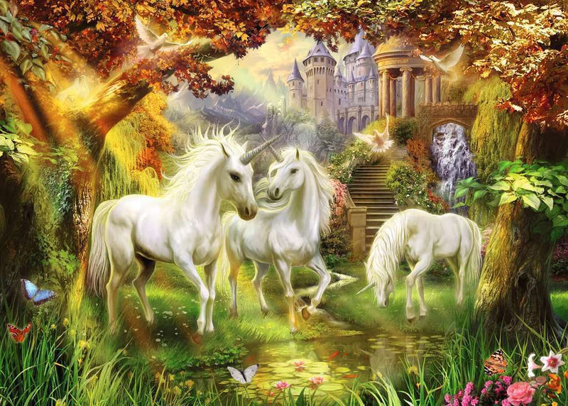 Ravensburger 1000pc Unicorns in the Forest