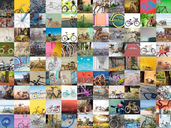 Ravensburger 1500pc 99 Bicycles