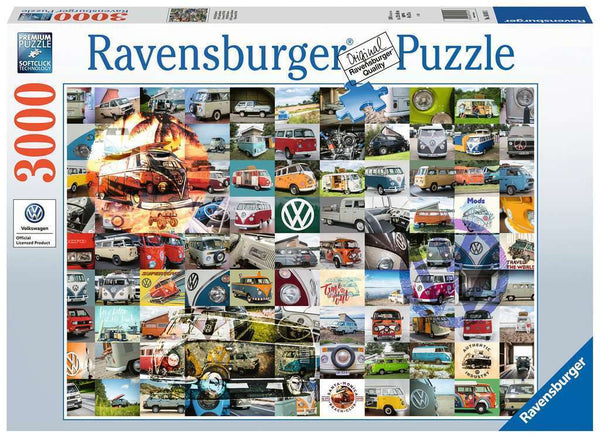 Ravensburger 3000pc 99 VW Combi Moments