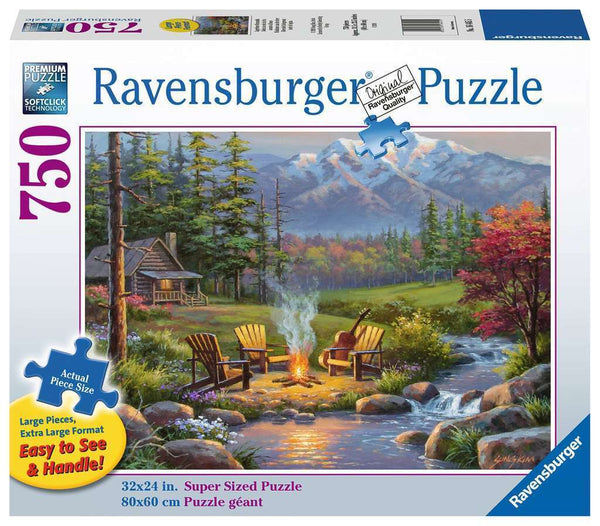 Ravensburger Large Format 750pc Riverside Livingroom