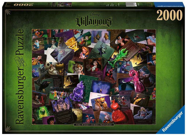 Ravensburger Disney Villainous 2000pc The Worst Comes Prepared