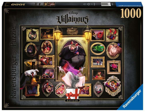 Ravensburger Disney Villainous 1000pc Ratigan