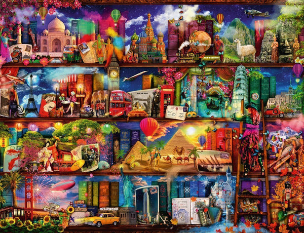 Ravensburger 2000pc World of Books Aimee Stewart