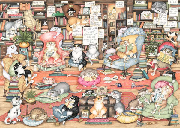 Ravensburger 1000pc Crazy Cats Bingley's Bookshop