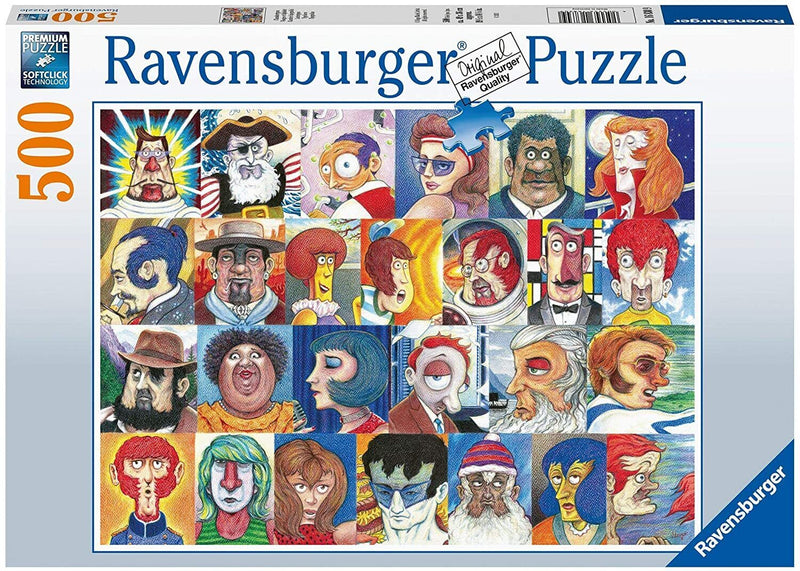 Ravensburger 500pc Typefaces