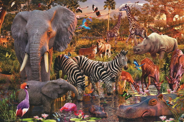 Ravensburger 3000pc African Animal World