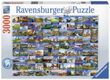 Ravensburger 3000pc 99 Beautiful Places Europe