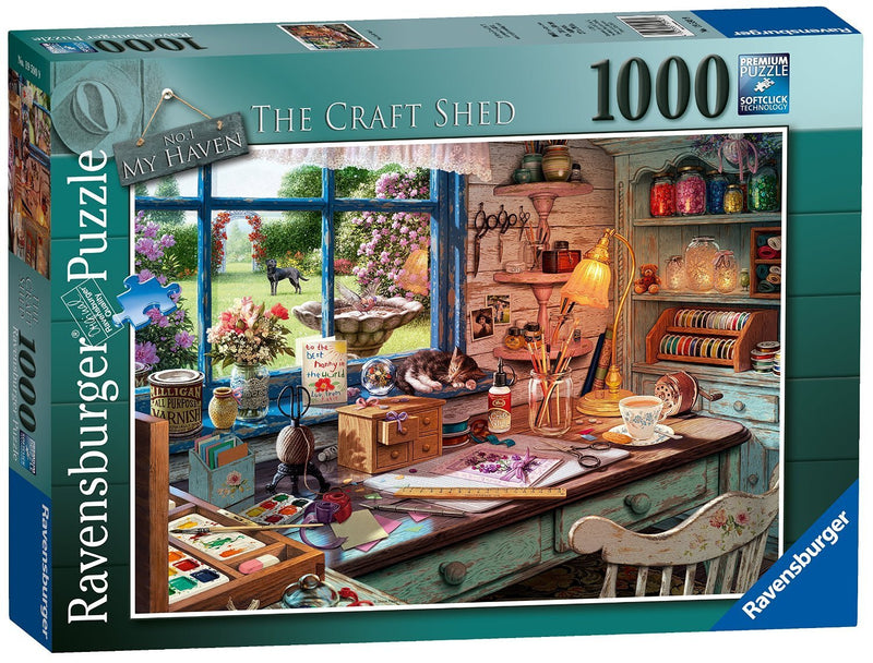 Ravensburger 1000pc The Craft Shed
