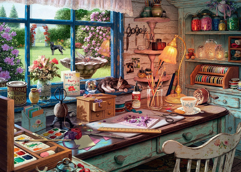 Ravensburger 1000pc The Craft Shed