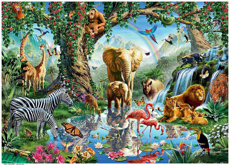 Ravensburger 1000pc Adventures in the Jungle