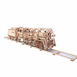 UGears Steam Locomotive with Tender