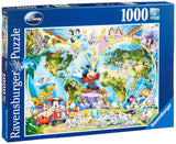 Ravensburger Disney 1000pc World Map